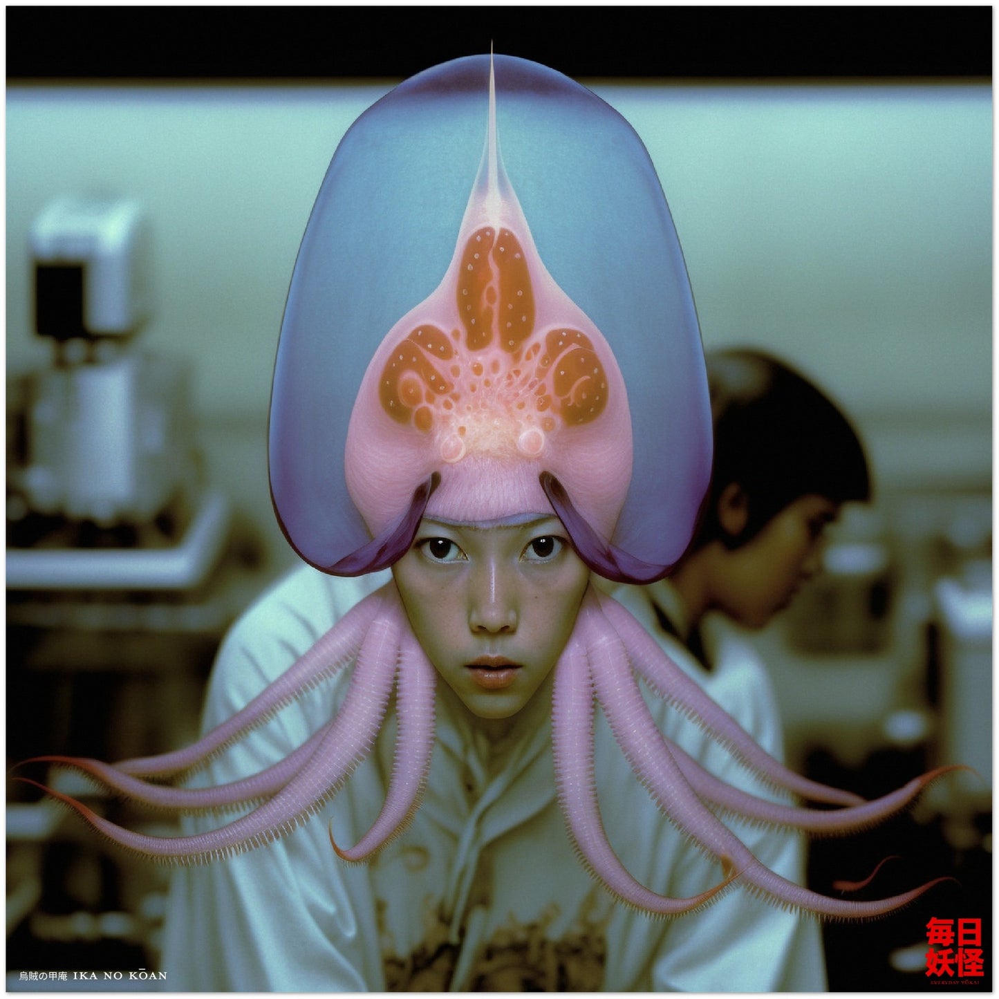 烏賊の甲庵 (Ika No Kōan) Premium Matte Paper Poster