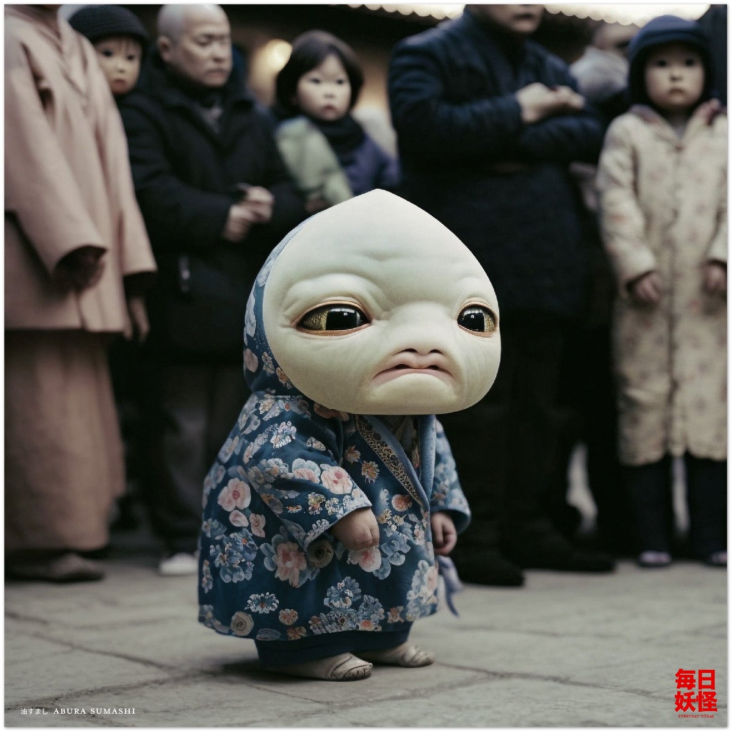 油すまし (Abura sumashi) Premium Matte Paper Poster
