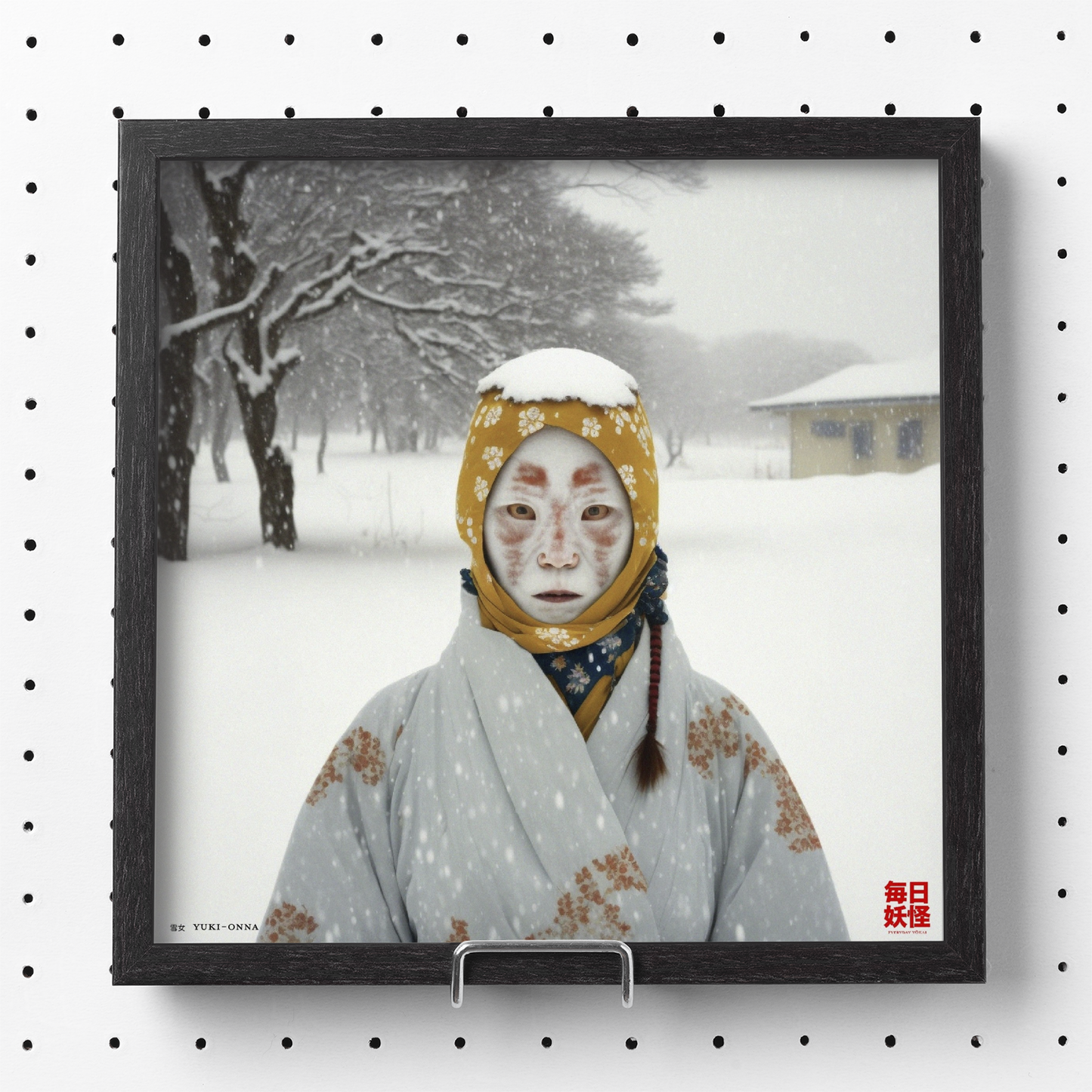 雪女 (Yuki-onna) Premium Matte Paper Poster