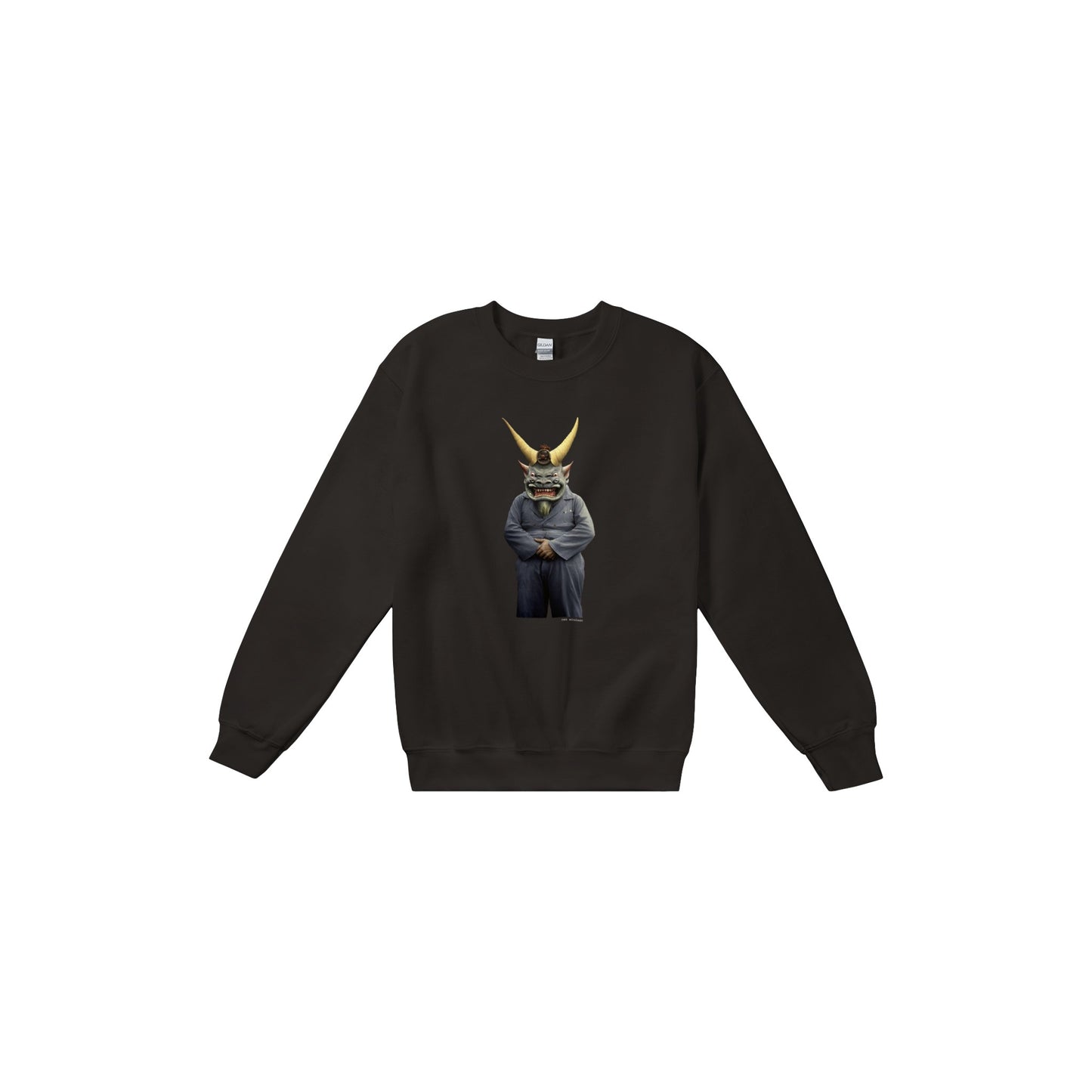 方相氏 (Hōsōshi) Classic Unisex Crewneck Sweatshirt Dark Colors