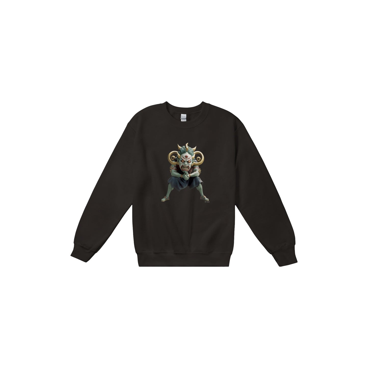 夜叉 (Yasha) Classic Unisex Crewneck Sweatshirt Dark Colors