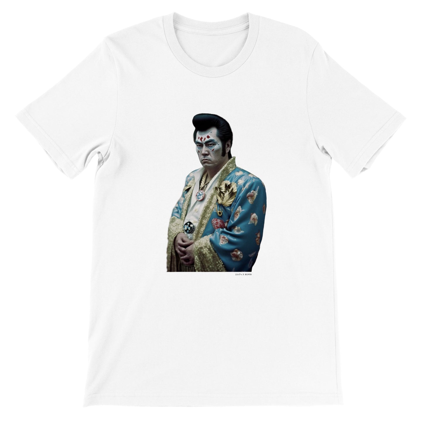 エルヴィス (Elvis) Premium Unisex Crewneck T-shirt Light Colors