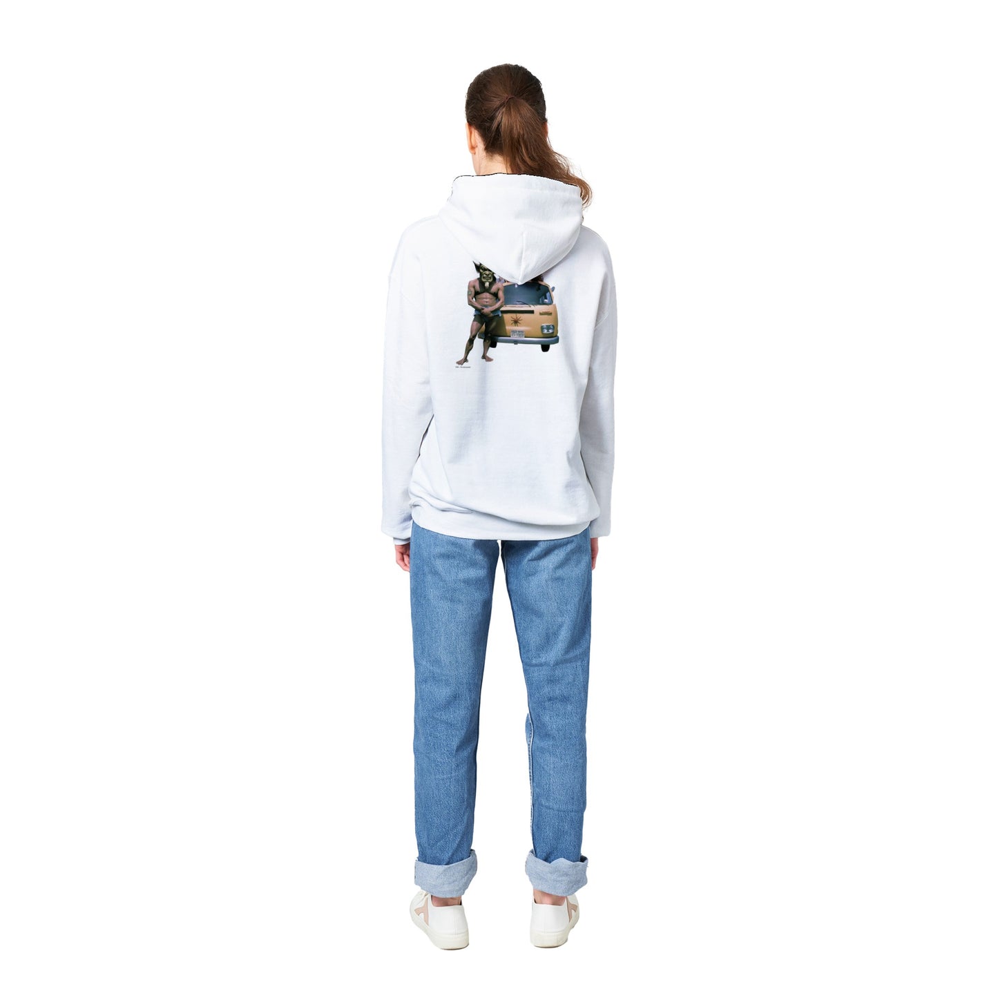 大嶽丸 (Ōtakemaru) Classic Unisex Pullover Hoodie Light Colors