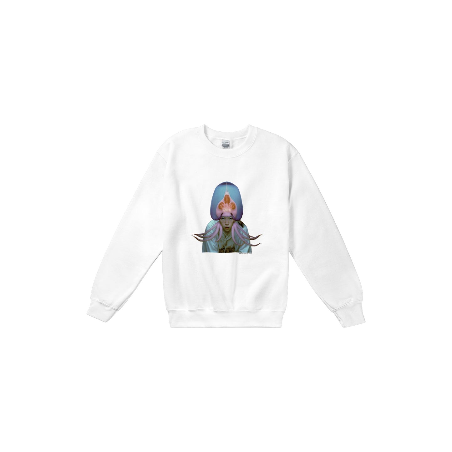 烏賊の甲庵 (Ika No Kōan) Classic Unisex Crewneck Sweatshirt Light Colors