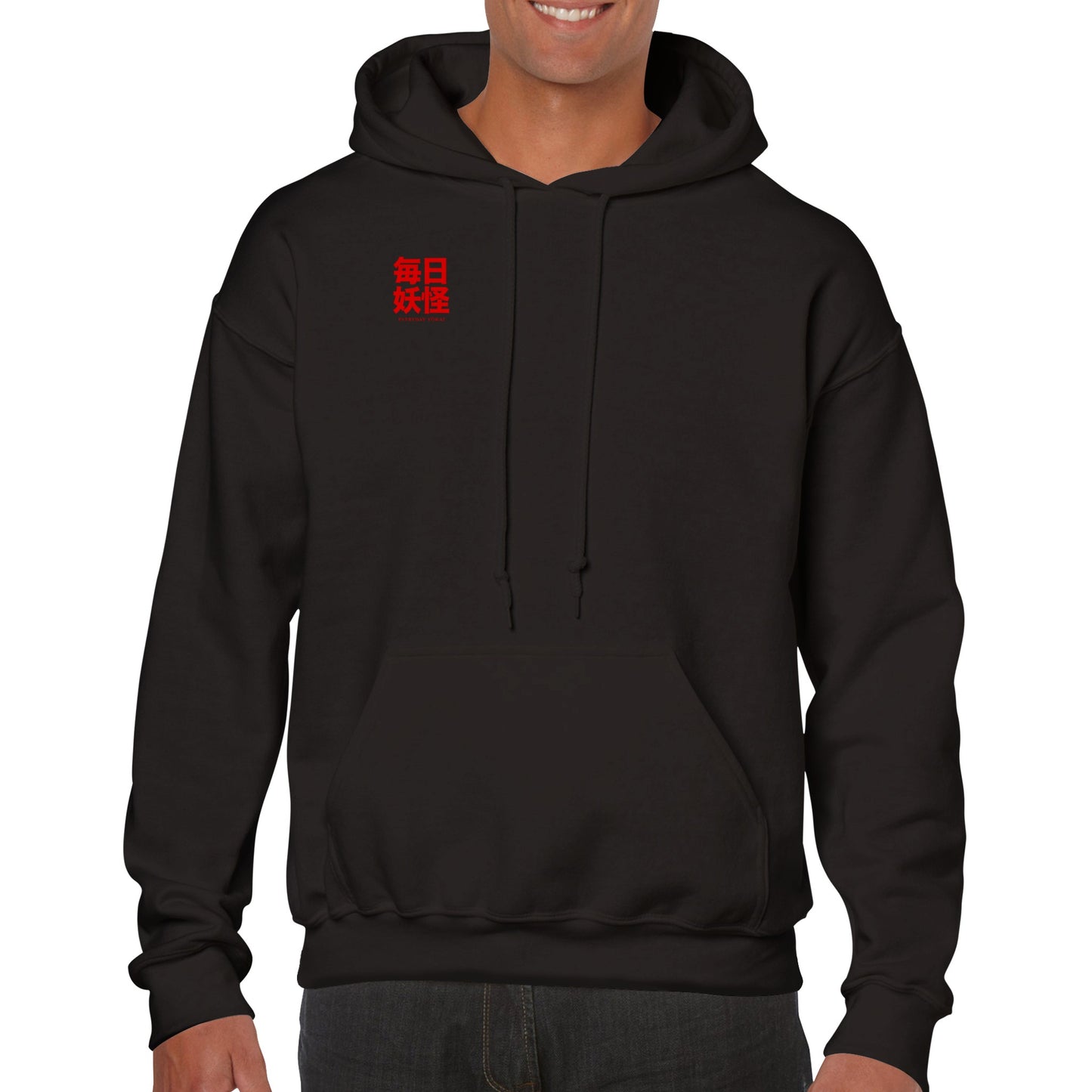 人形神 (Hinnagami) Classic Unisex Pullover Hoodie Dark Colors