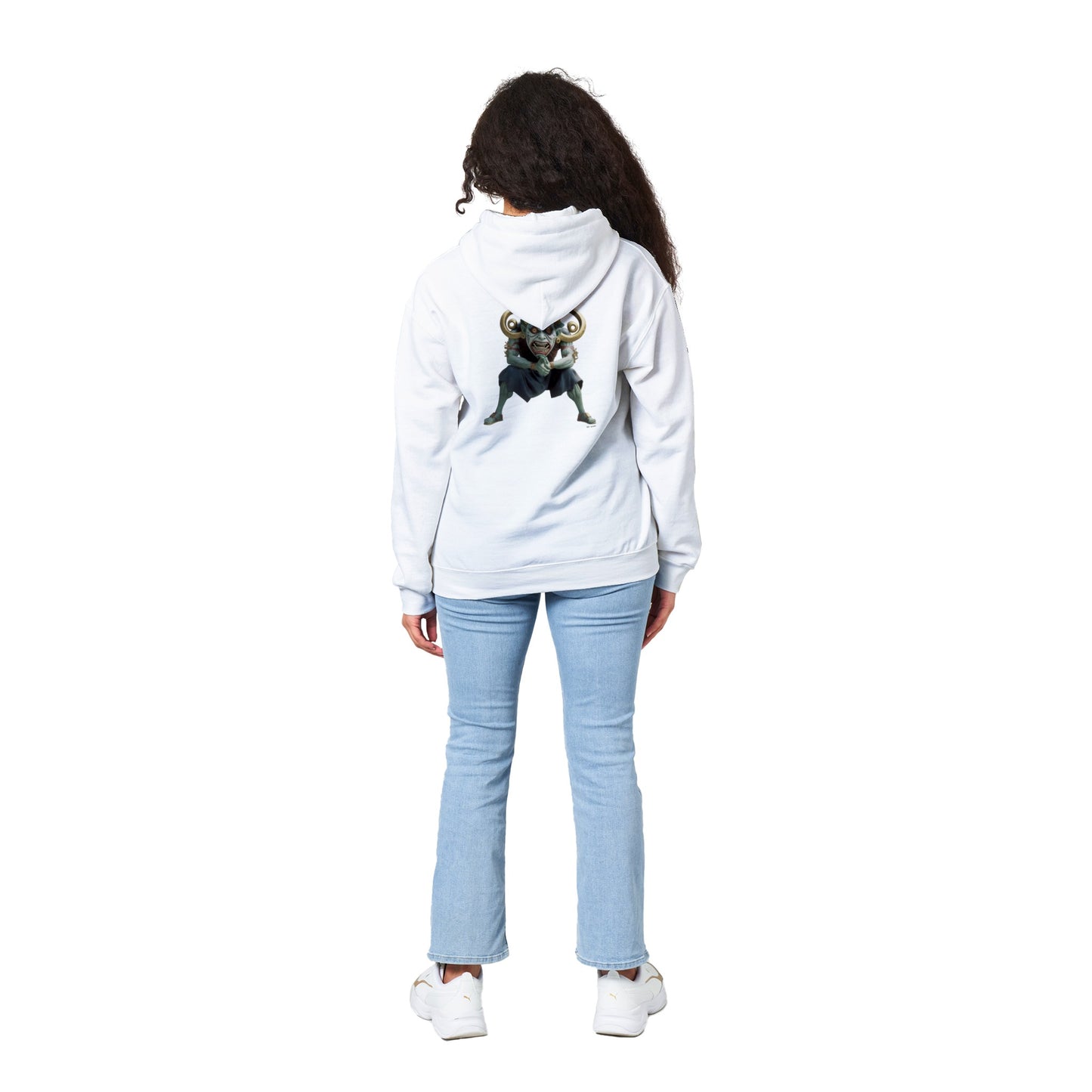 夜叉 (Yasha) Classic Unisex Pullover Hoodie Light Colors