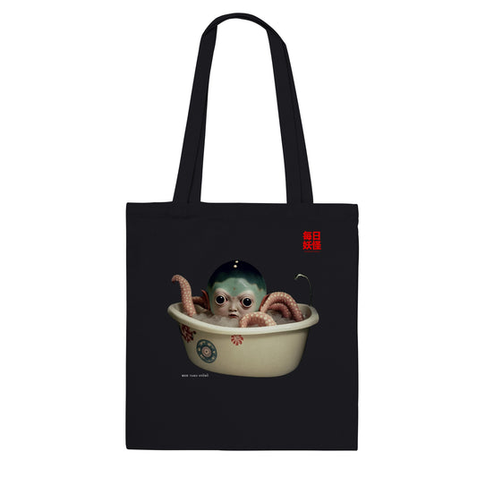 蛸女房 (Tako nyōbō) Classic Tote Bag Dark Colors