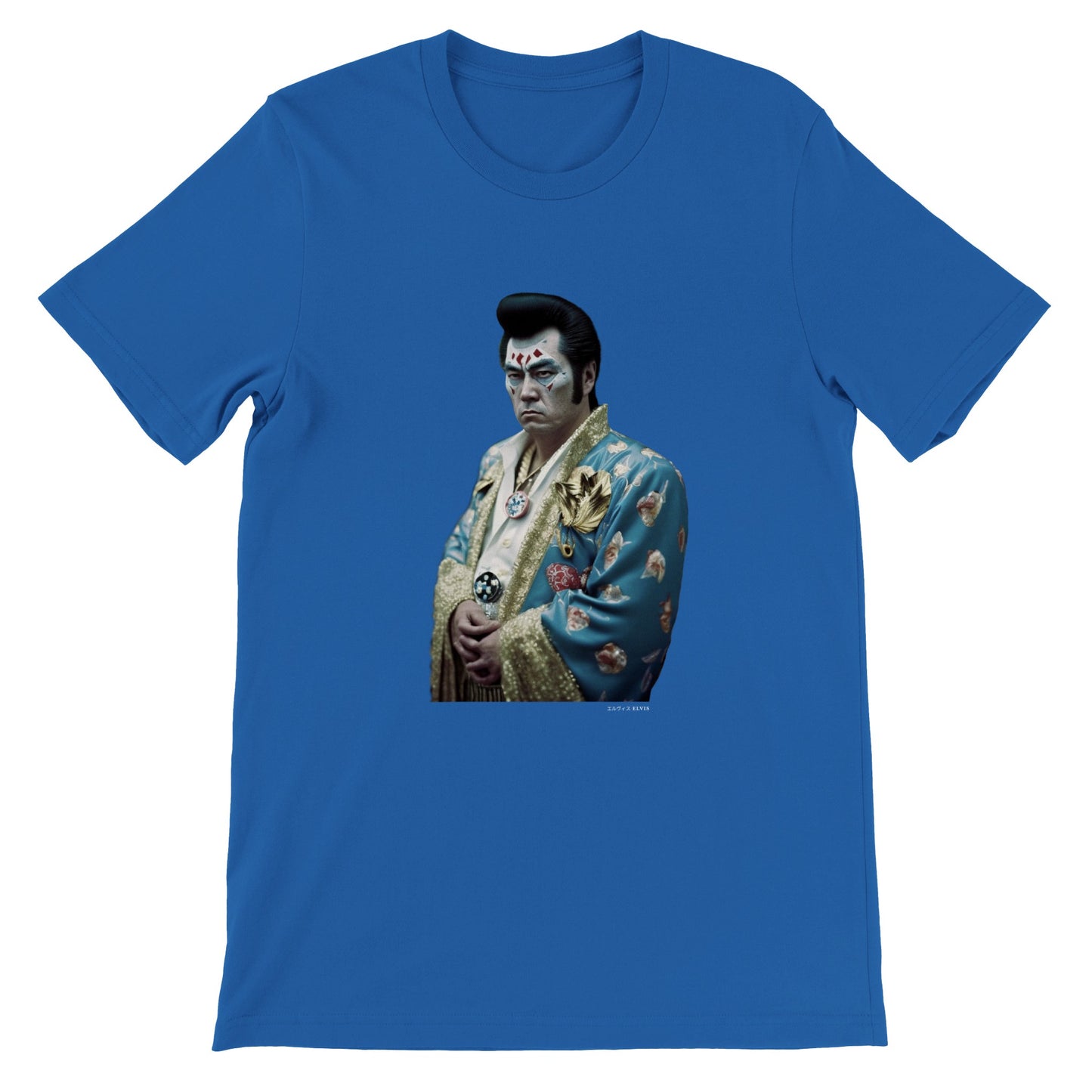 エルヴィス (Elvis) Premium Unisex Crewneck T-shirt Dark Colors