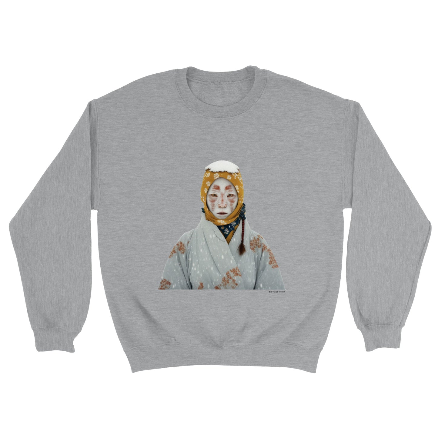 雪女 (Yuki-onna) Classic Unisex Crewneck Sweatshirt Light Colors