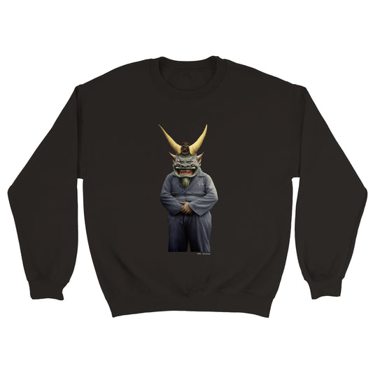 方相氏 (Hōsōshi) Classic Unisex Crewneck Sweatshirt Dark Colors