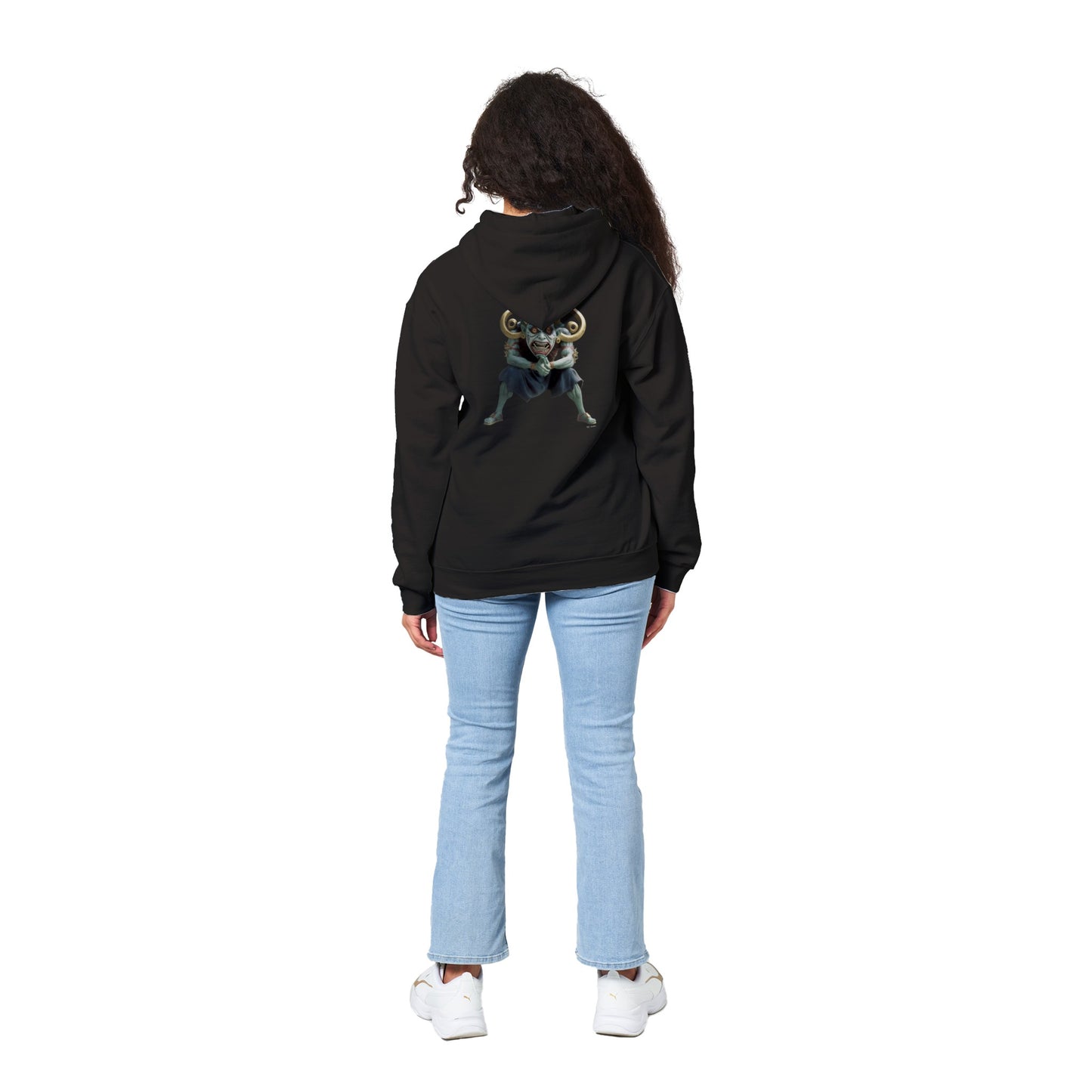 夜叉 (Yasha) Classic Unisex Pullover Hoodie Dark Colors