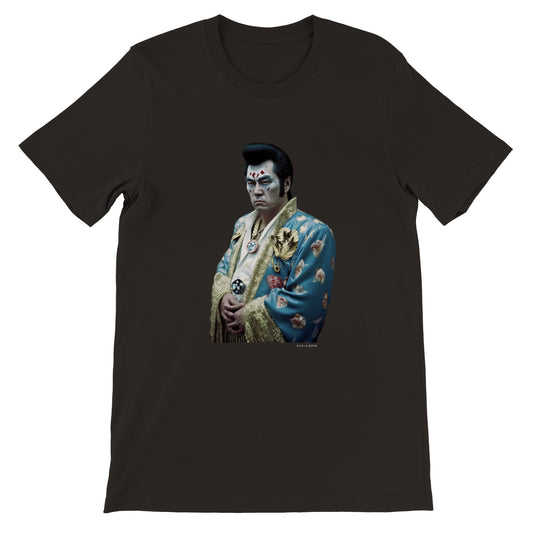 エルヴィス (Elvis) Premium Unisex Crewneck T-shirt Dark Colors