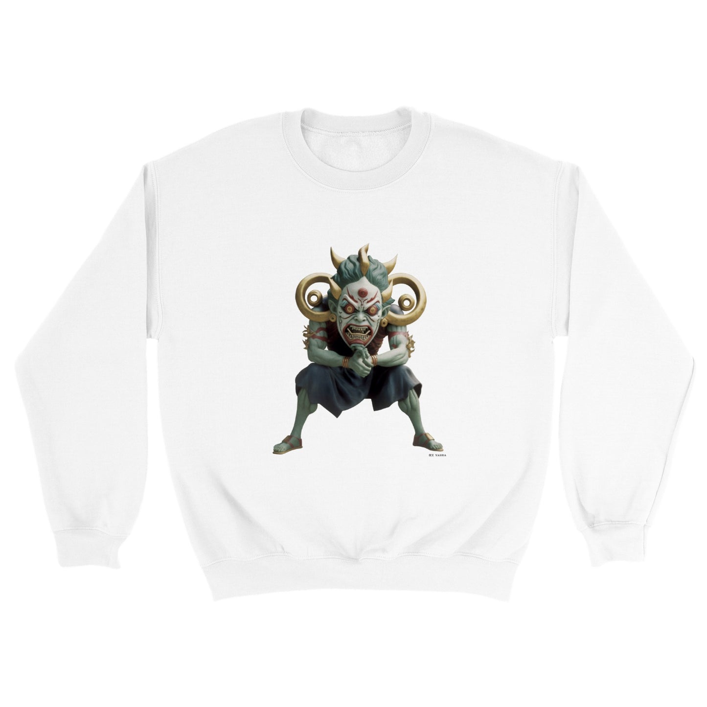 夜叉 (Yasha) Classic Unisex Crewneck Sweatshirt