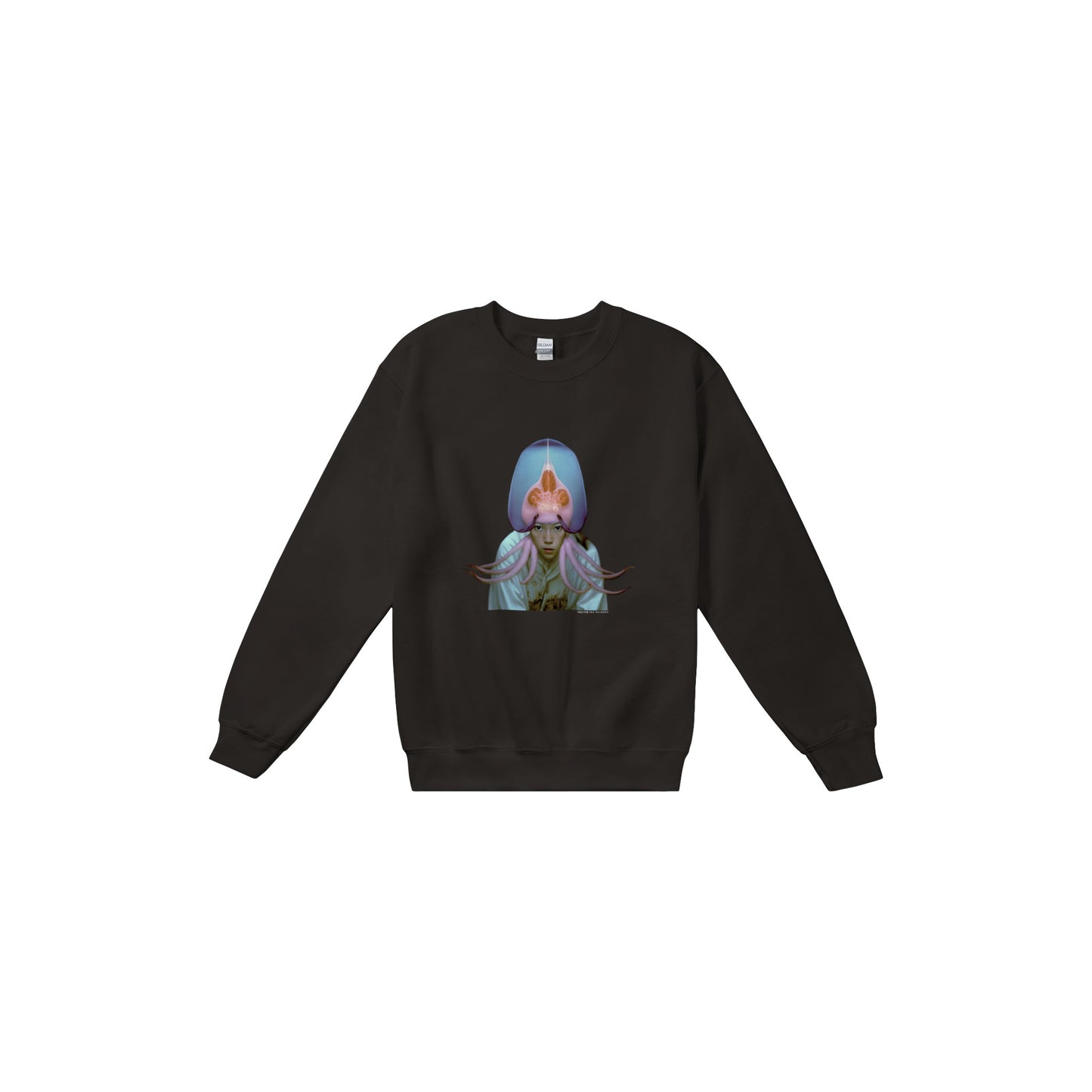 烏賊の甲庵 (Ika No Kōan) Classic Unisex Crewneck Sweatshirt Dark Colors