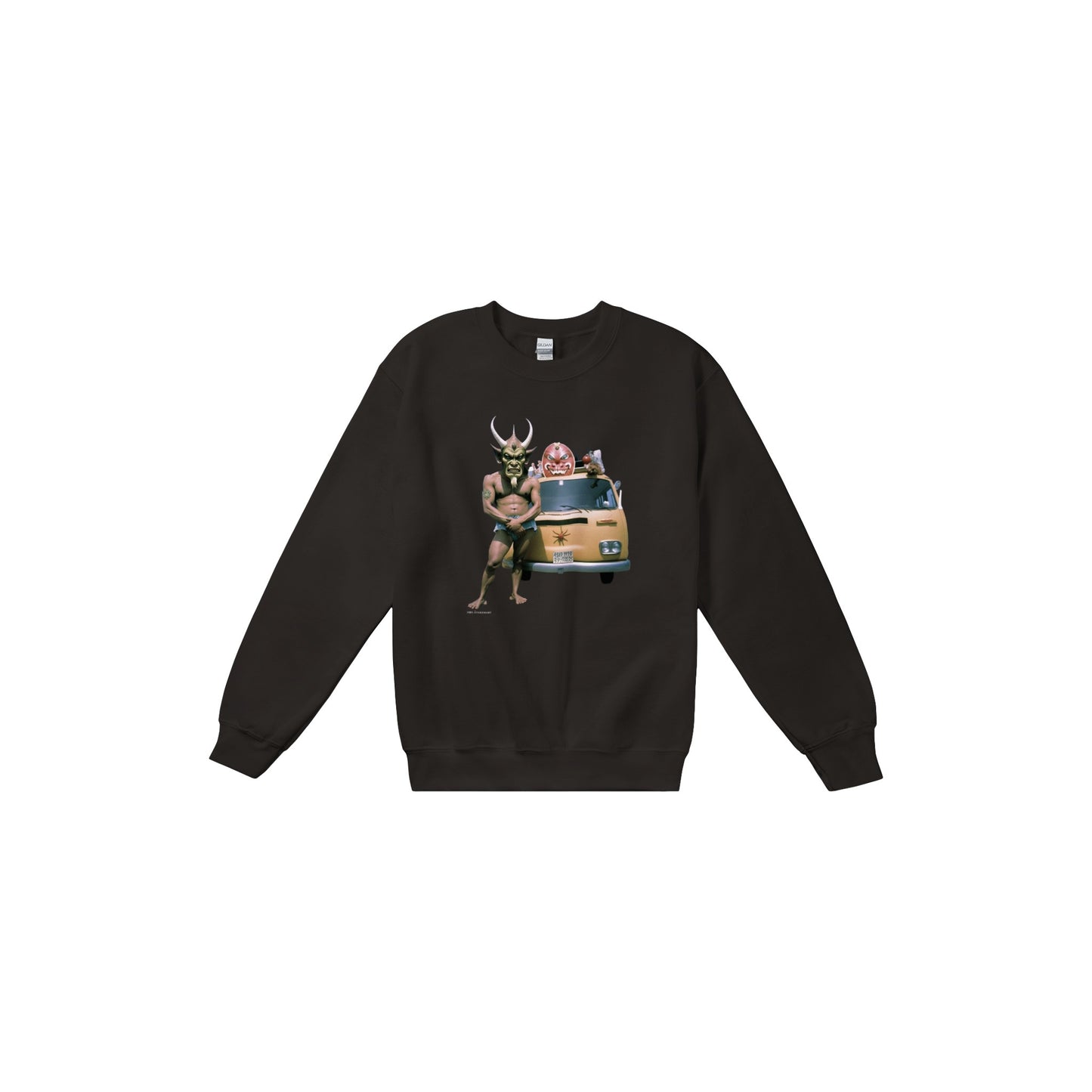 大嶽丸 (Ōtakemaru) Classic Unisex Crewneck Sweatshirt Dark Colors