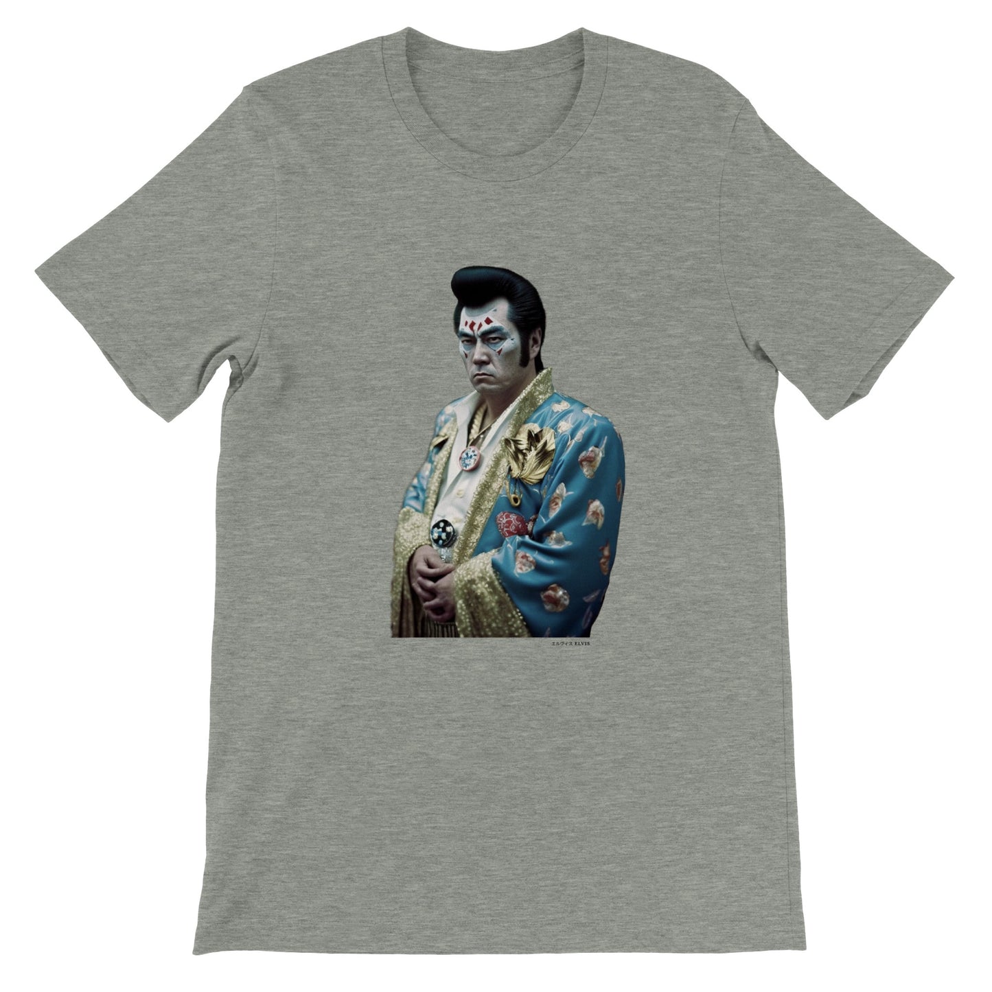 エルヴィス (Elvis) Premium Unisex Crewneck T-shirt Light Colors