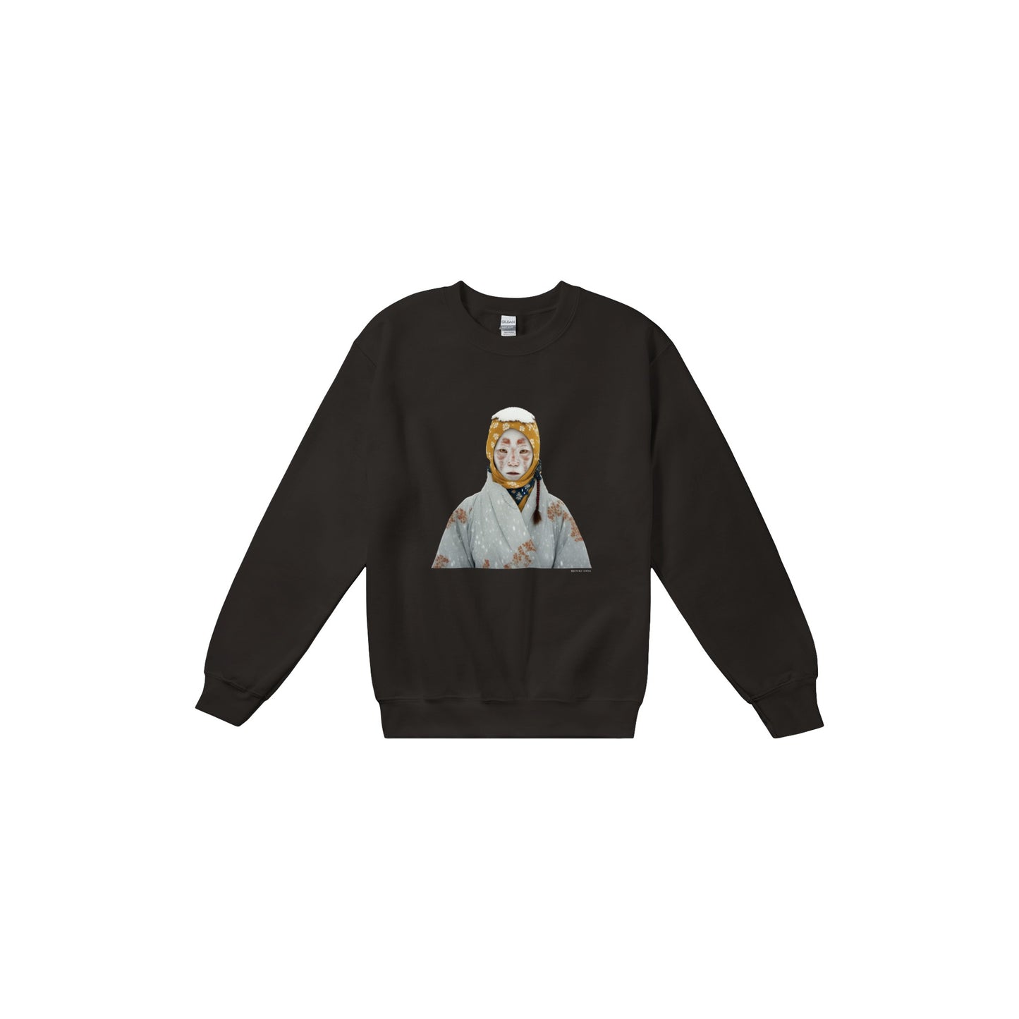 雪女 (Yuki-onna) Classic Unisex Crewneck Sweatshirt Dark Colors