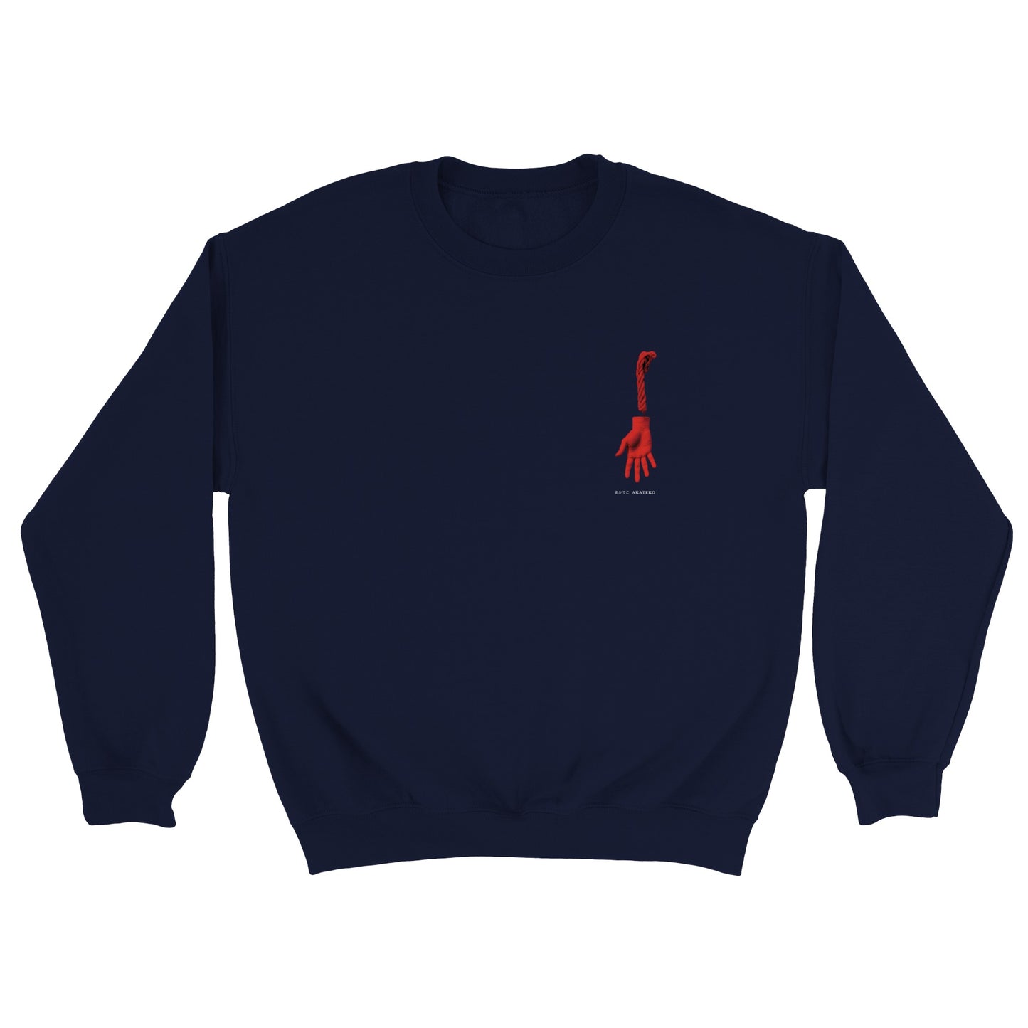 あかてこ (Akateko) Classic Unisex Crewneck Sweatshirt Dark Colors